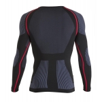 CAMISETA TERMICA M/LALRGA - BLACK SILVER